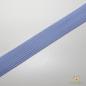 Preview: Gurtband Uni 30 mm Eisblau
